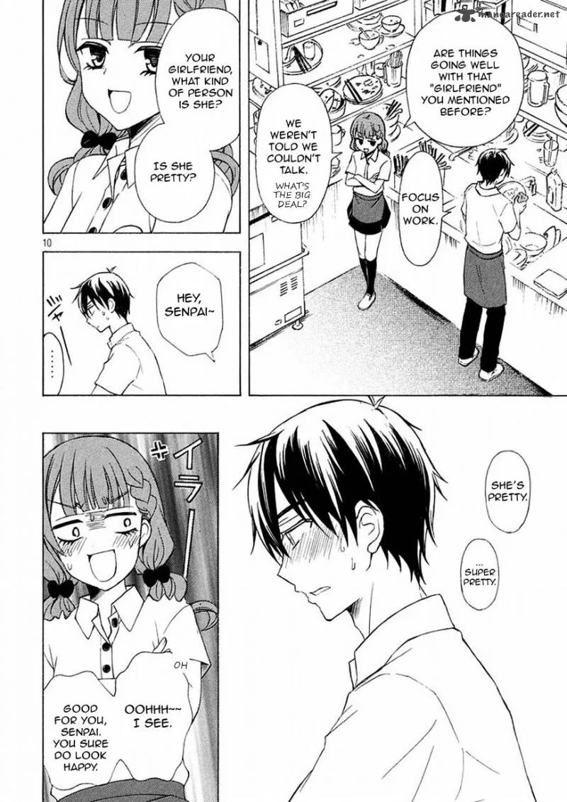 Watari-kun no xx ga Houkai Sunzen Chapter 28 page 10