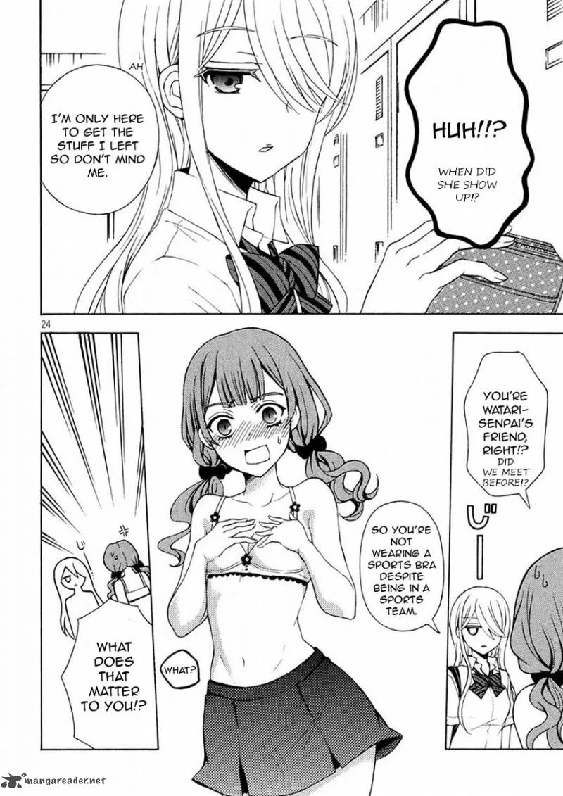 Watari-kun no xx ga Houkai Sunzen Chapter 28 page 23