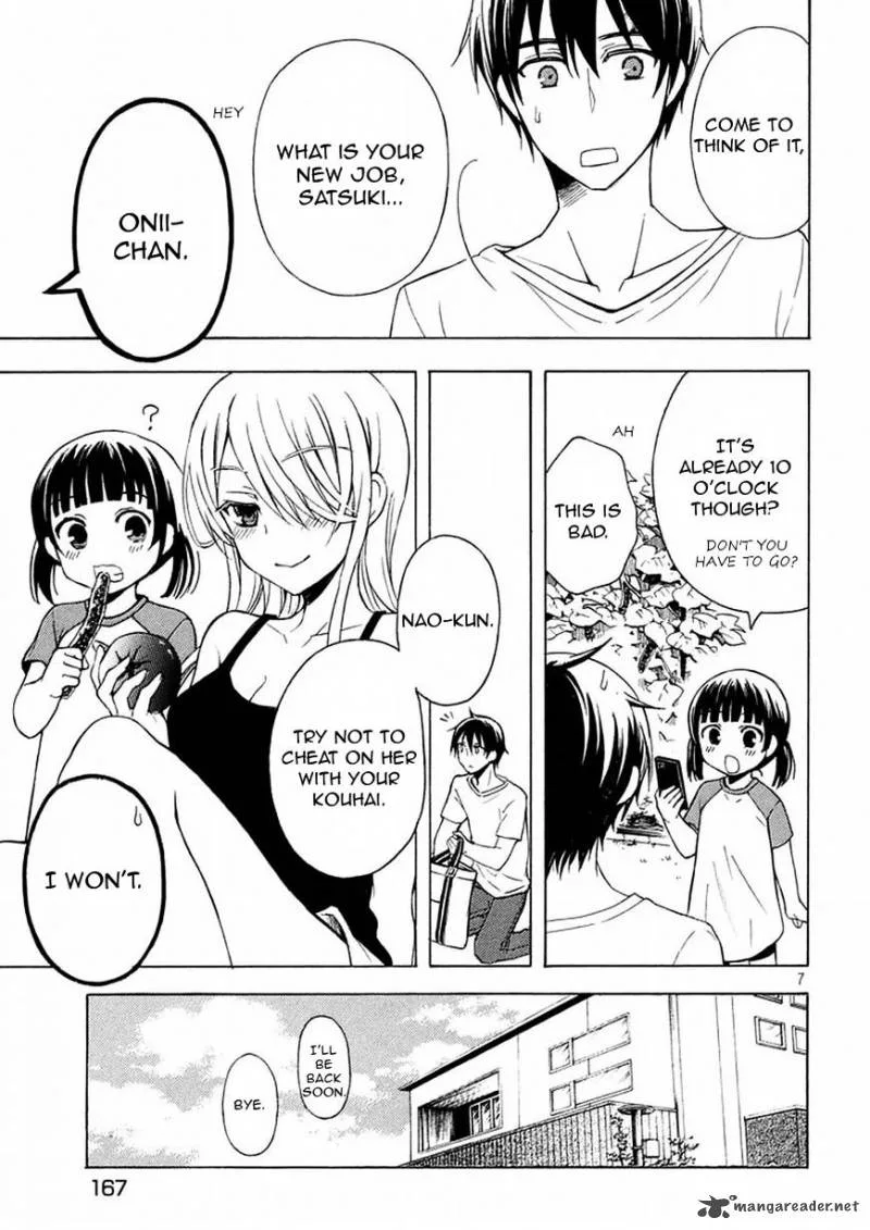 Watari-kun no xx ga Houkai Sunzen Chapter 28 page 7