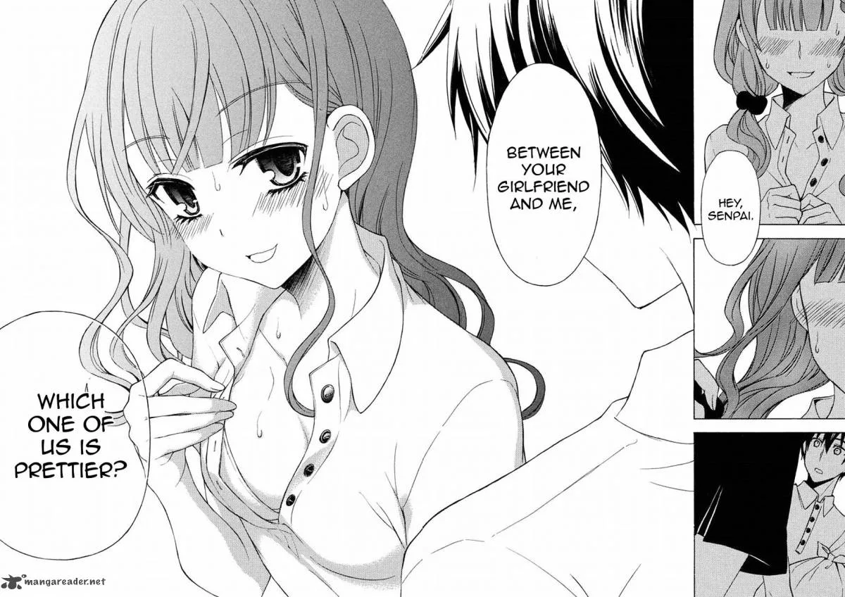 Watari-kun no xx ga Houkai Sunzen Chapter 28 page 14