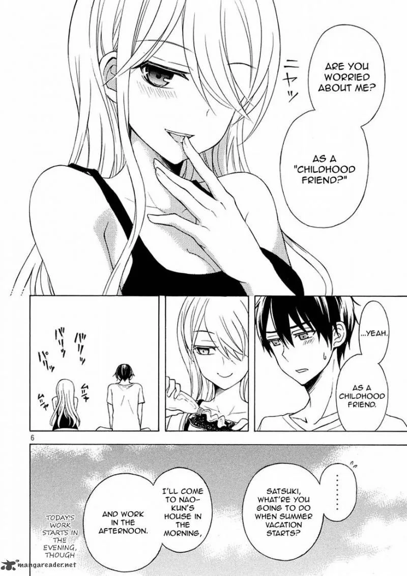 Watari-kun no xx ga Houkai Sunzen Chapter 28 page 6