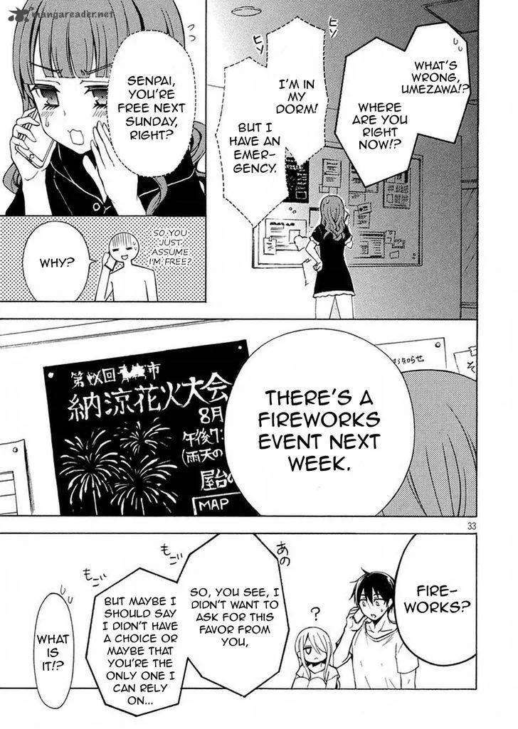 Watari-kun no xx ga Houkai Sunzen Chapter 29 page 32
