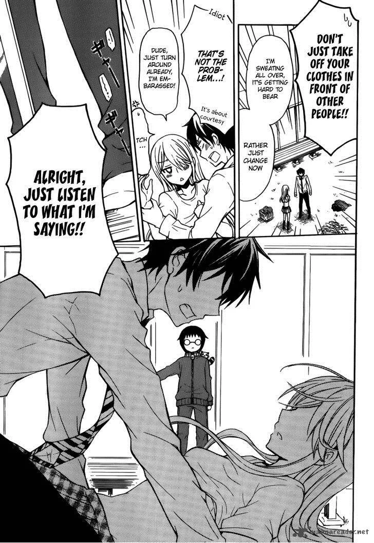 Watari-kun no xx ga Houkai Sunzen Chapter 3 page 32