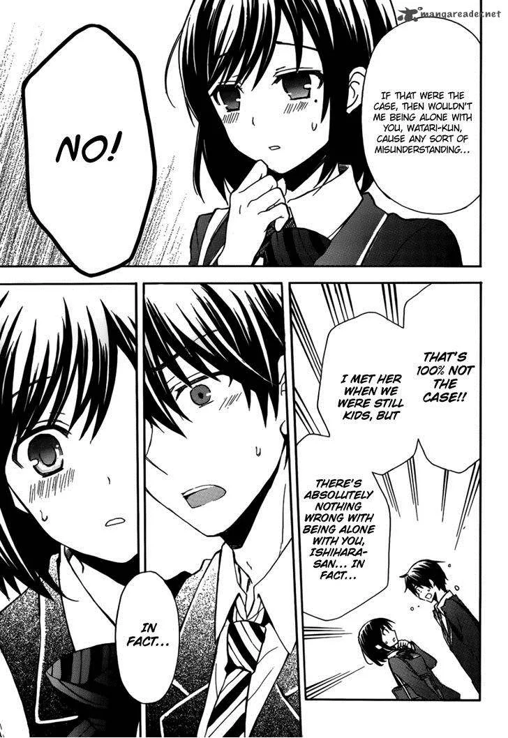 Watari-kun no xx ga Houkai Sunzen Chapter 3 page 14