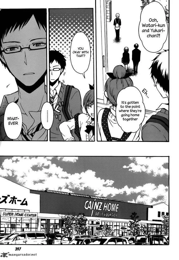 Watari-kun no xx ga Houkai Sunzen Chapter 3 page 11