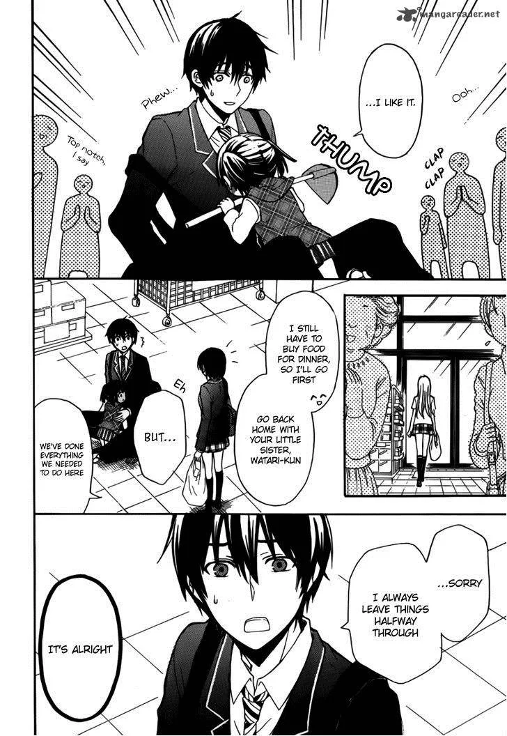 Watari-kun no xx ga Houkai Sunzen Chapter 3 page 23