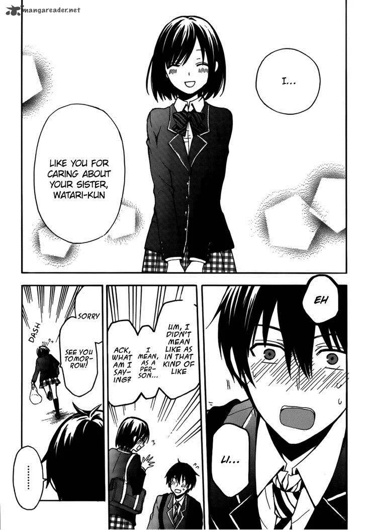 Watari-kun no xx ga Houkai Sunzen Chapter 3 page 24