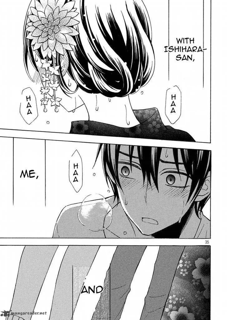 Watari-kun no xx ga Houkai Sunzen Chapter 30 page 34