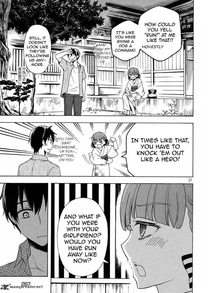Watari-kun no xx ga Houkai Sunzen Chapter 30 page 21