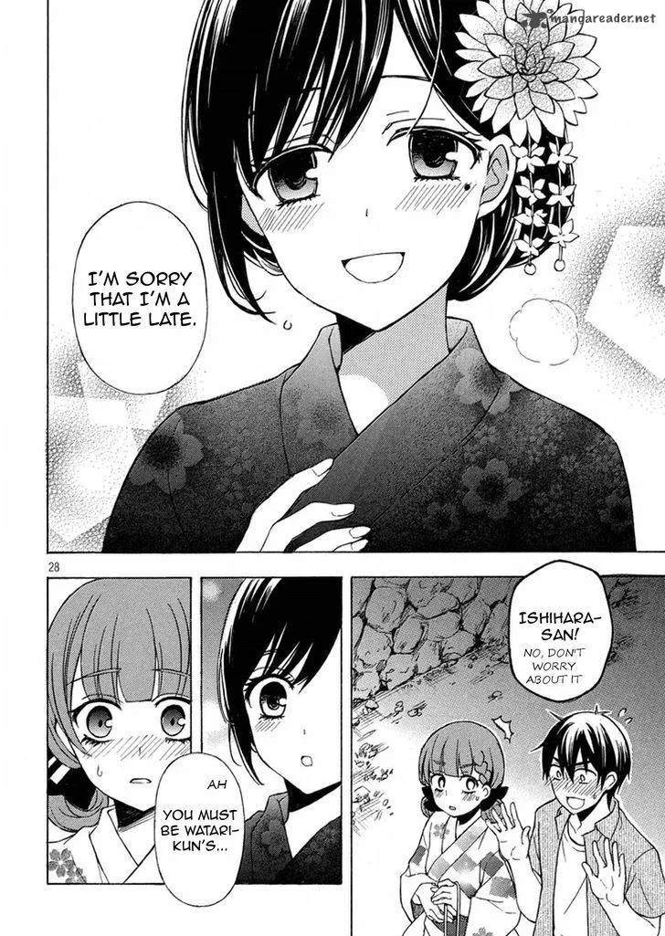 Watari-kun no xx ga Houkai Sunzen Chapter 30 page 27