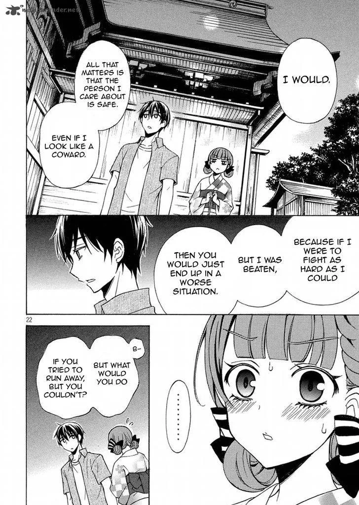 Watari-kun no xx ga Houkai Sunzen Chapter 30 page 22