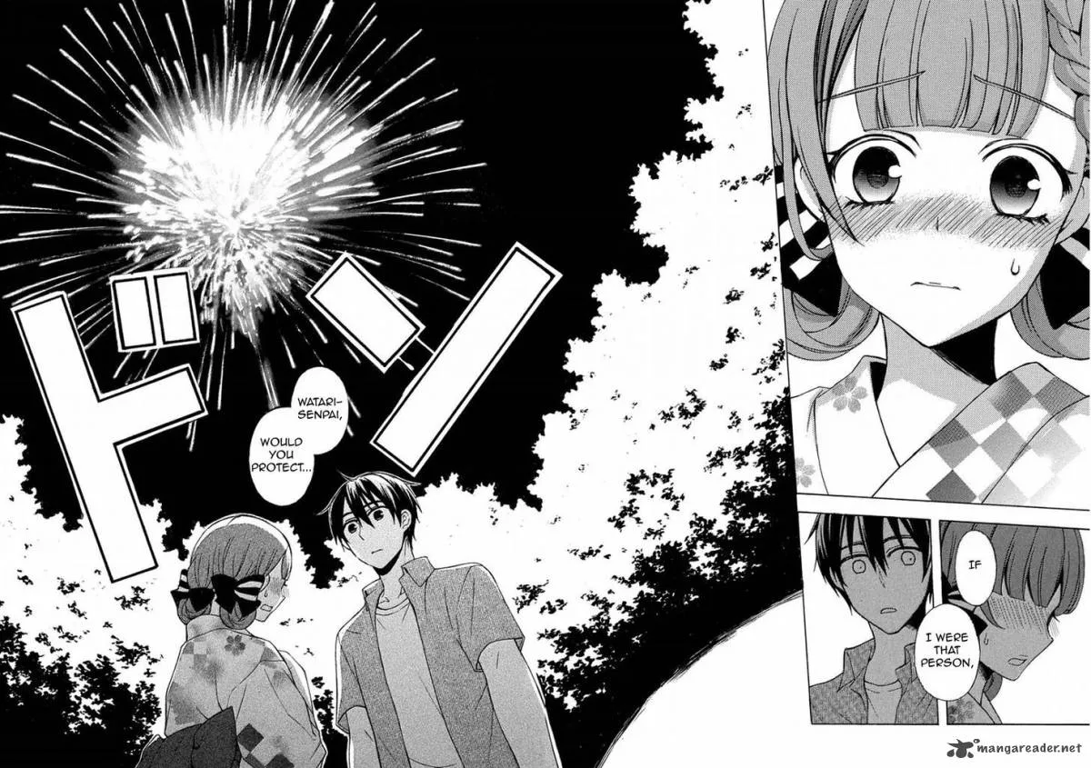 Watari-kun no xx ga Houkai Sunzen Chapter 30 page 24