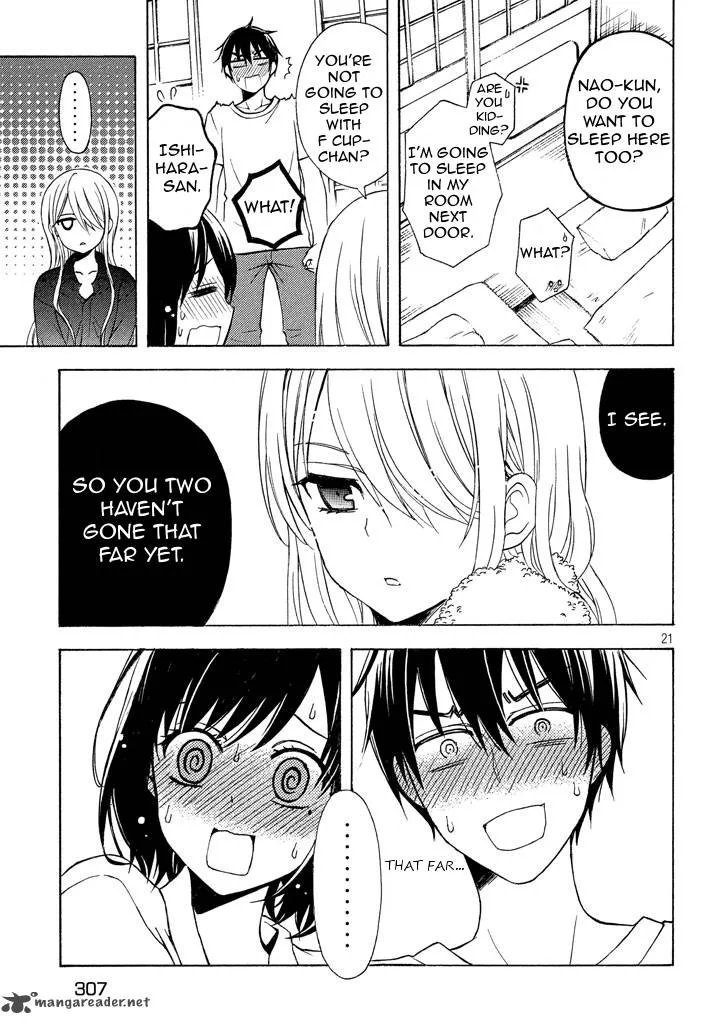 Watari-kun no xx ga Houkai Sunzen Chapter 31 page 21