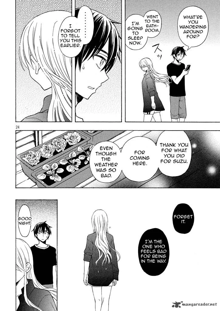 Watari-kun no xx ga Houkai Sunzen Chapter 31 page 24
