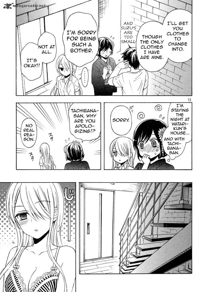 Watari-kun no xx ga Houkai Sunzen Chapter 31 page 13