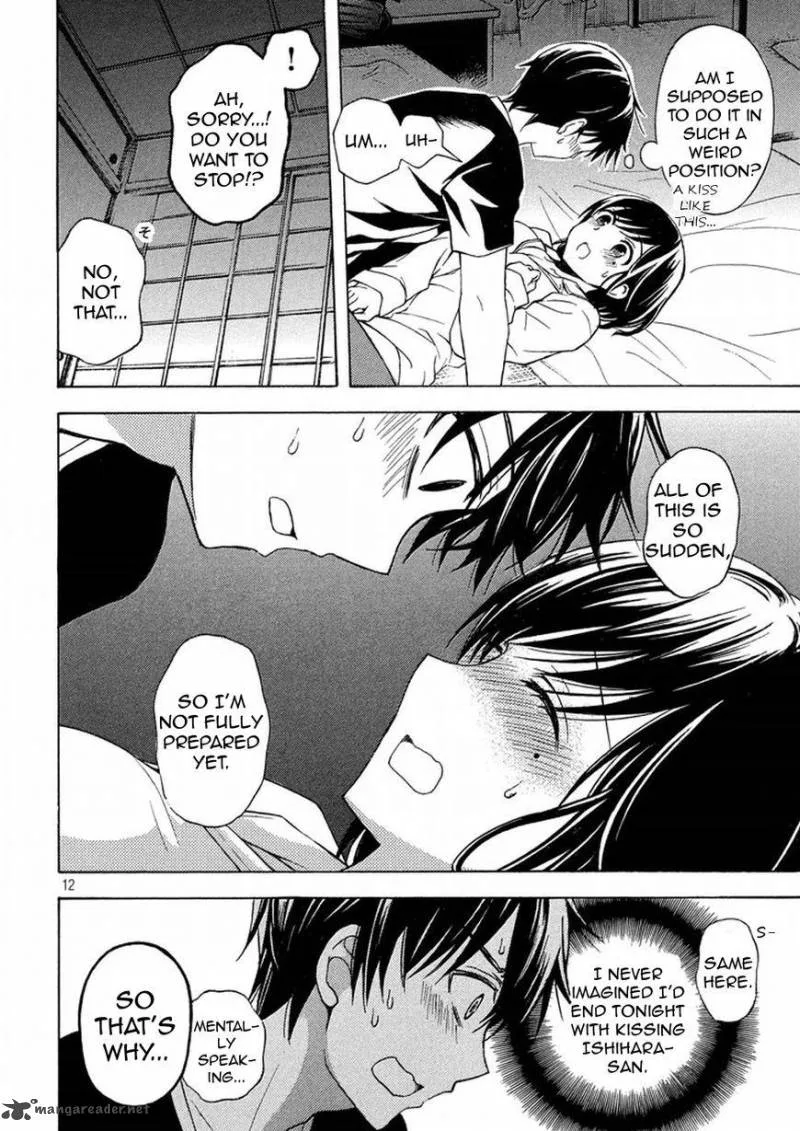 Watari-kun no xx ga Houkai Sunzen Chapter 32 page 12