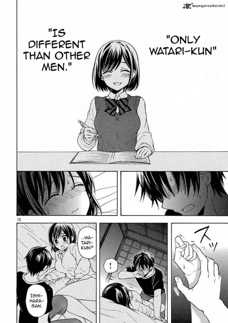 Watari-kun no xx ga Houkai Sunzen Chapter 32 page 17