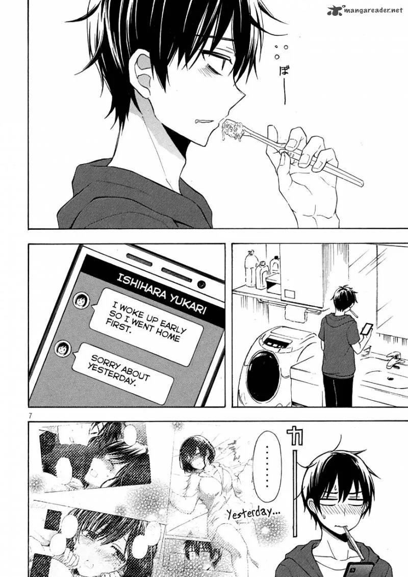Watari-kun no xx ga Houkai Sunzen Chapter 33 page 7