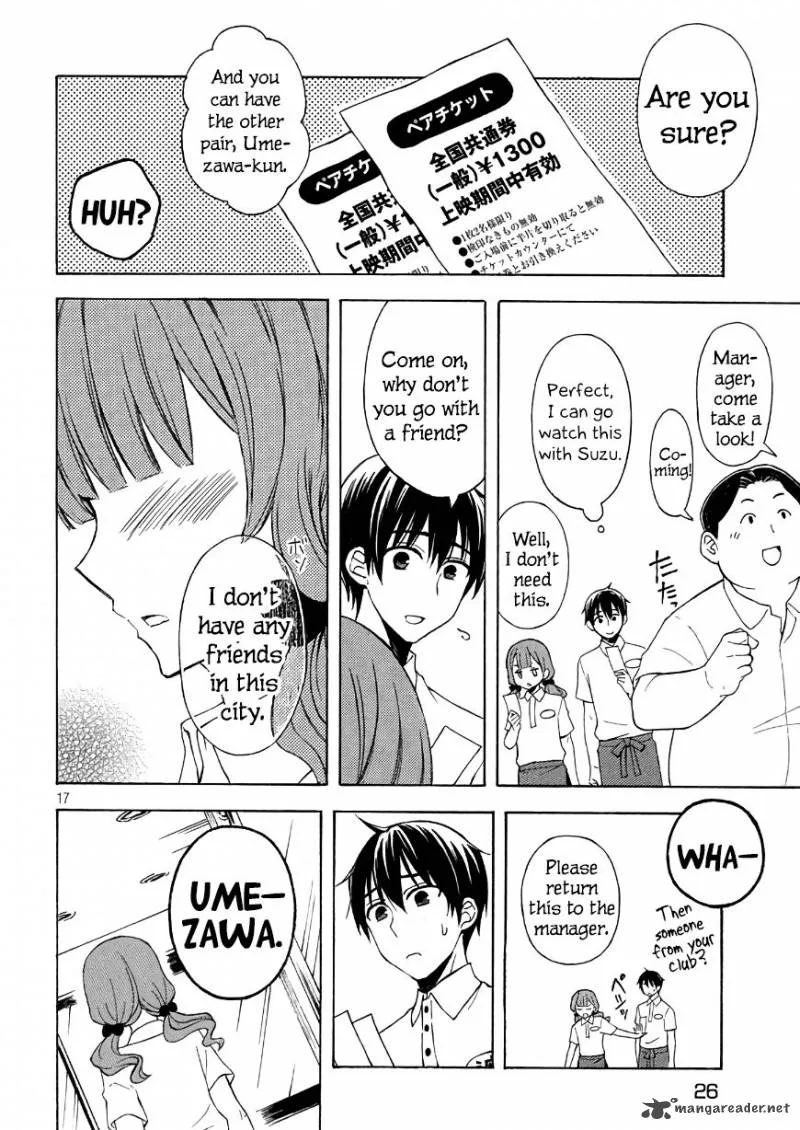 Watari-kun no xx ga Houkai Sunzen Chapter 33 page 17