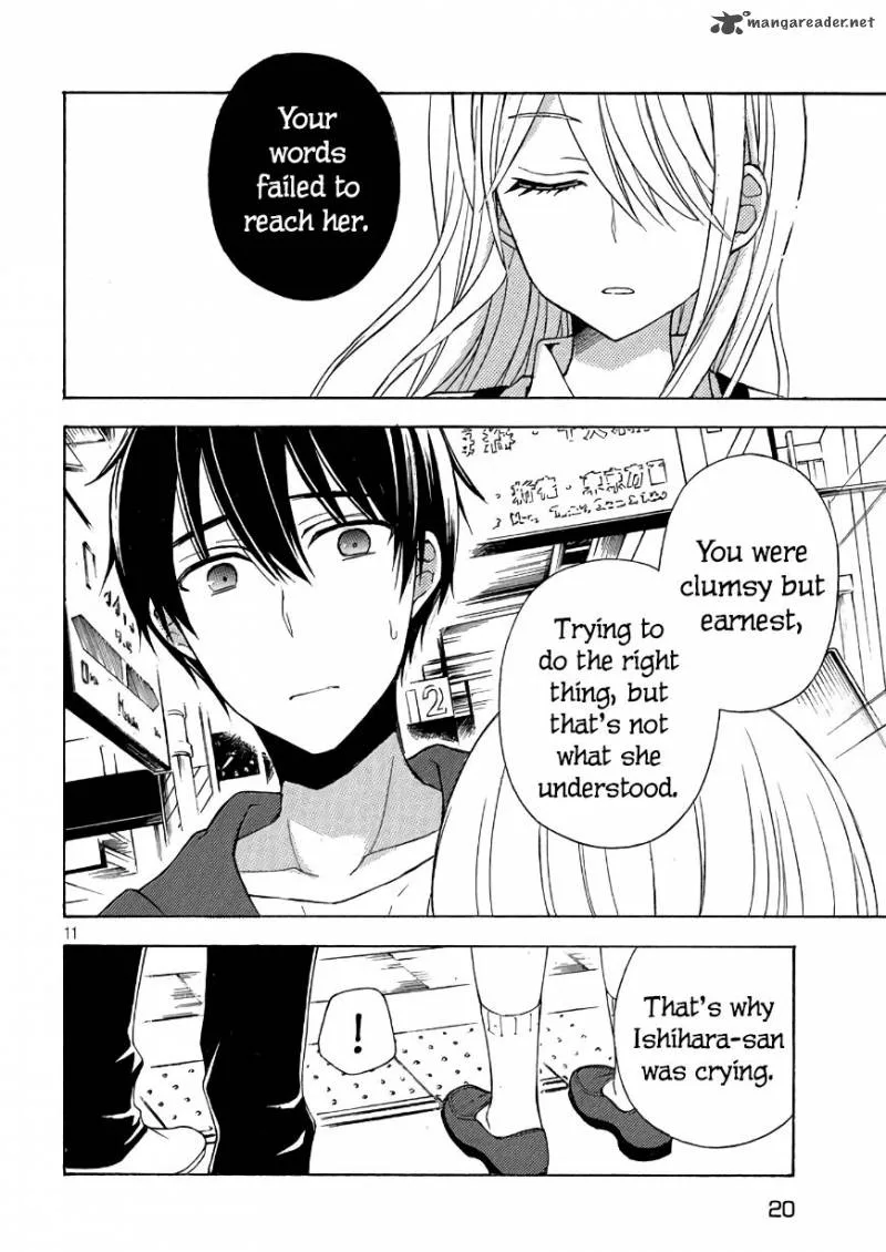 Watari-kun no xx ga Houkai Sunzen Chapter 33 page 11