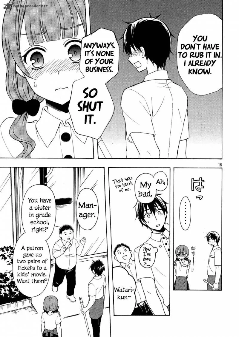 Watari-kun no xx ga Houkai Sunzen Chapter 33 page 16