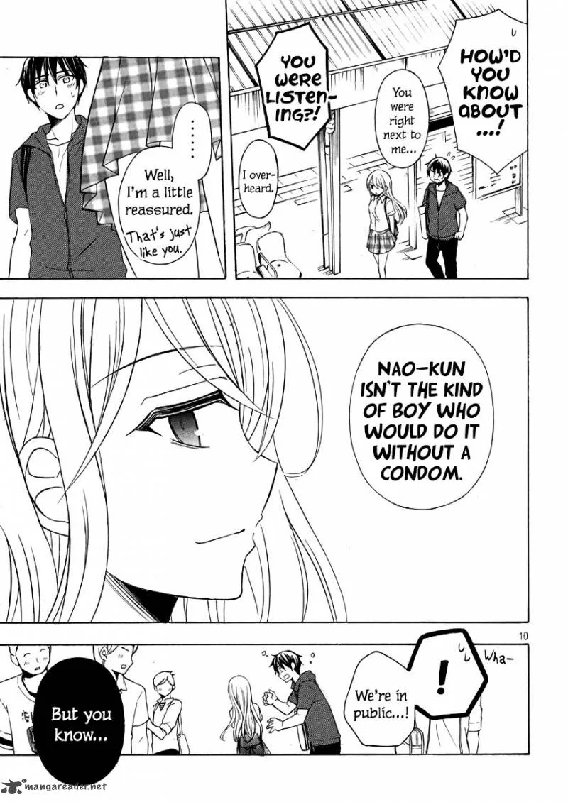 Watari-kun no xx ga Houkai Sunzen Chapter 33 page 10