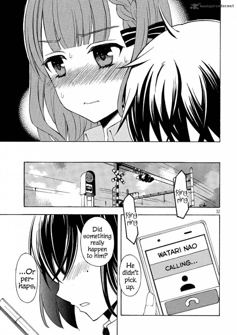 Watari-kun no xx ga Houkai Sunzen Chapter 33 page 32