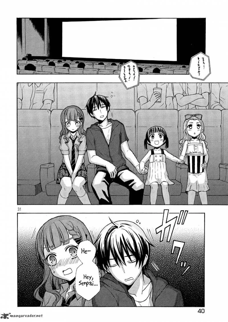 Watari-kun no xx ga Houkai Sunzen Chapter 33 page 31
