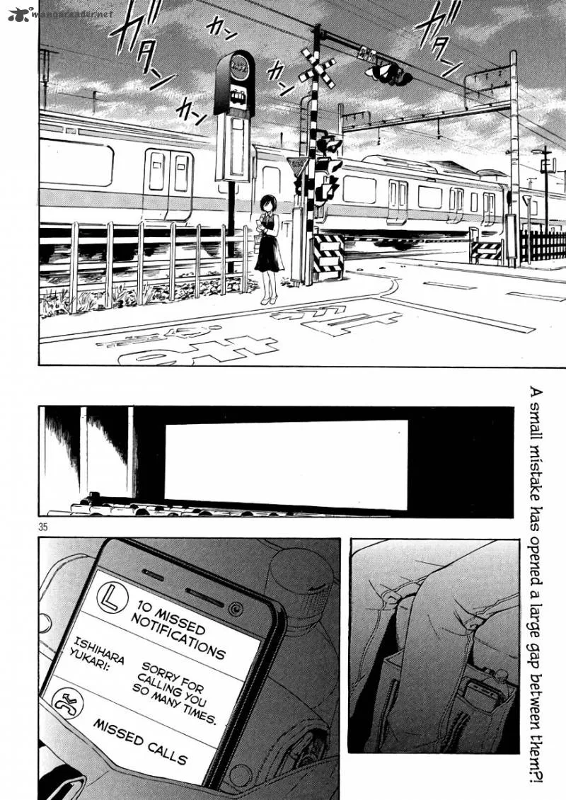 Watari-kun no xx ga Houkai Sunzen Chapter 33 page 34