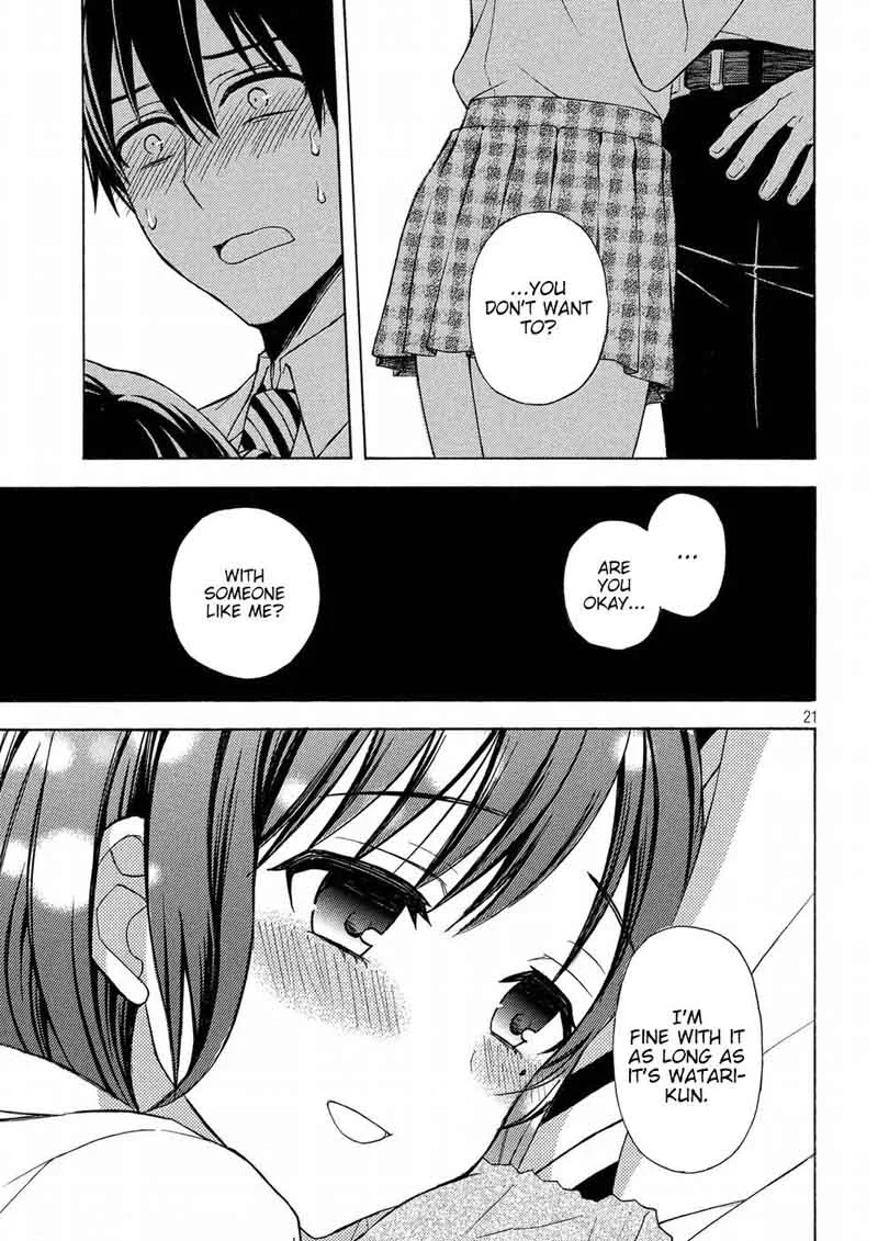 Watari-kun no xx ga Houkai Sunzen Chapter 34 page 21
