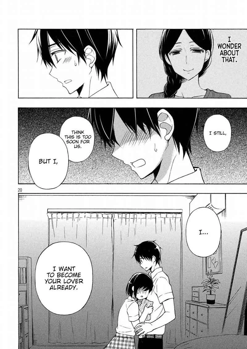 Watari-kun no xx ga Houkai Sunzen Chapter 34 page 20