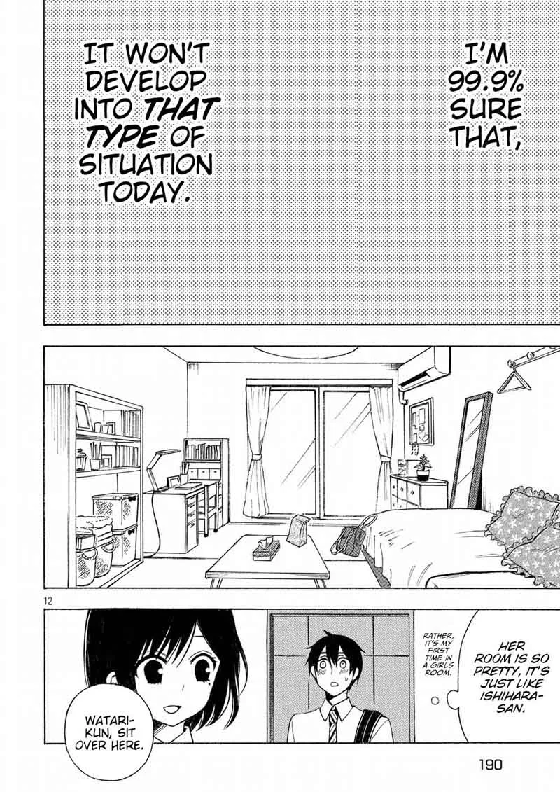 Watari-kun no xx ga Houkai Sunzen Chapter 34 page 12