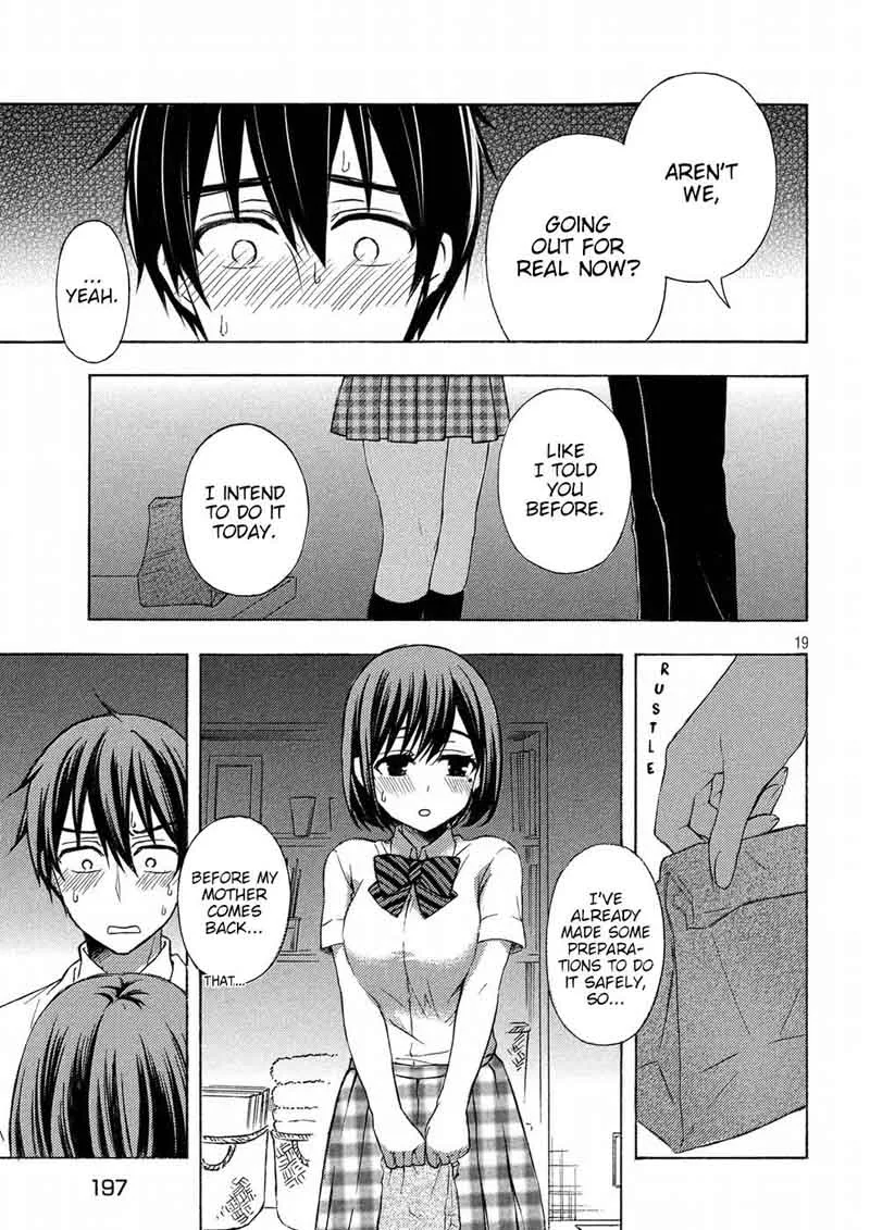 Watari-kun no xx ga Houkai Sunzen Chapter 34 page 19