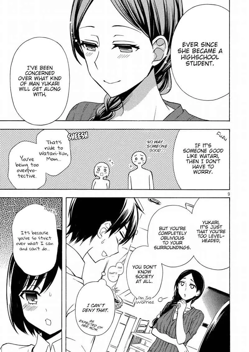 Watari-kun no xx ga Houkai Sunzen Chapter 34 page 9