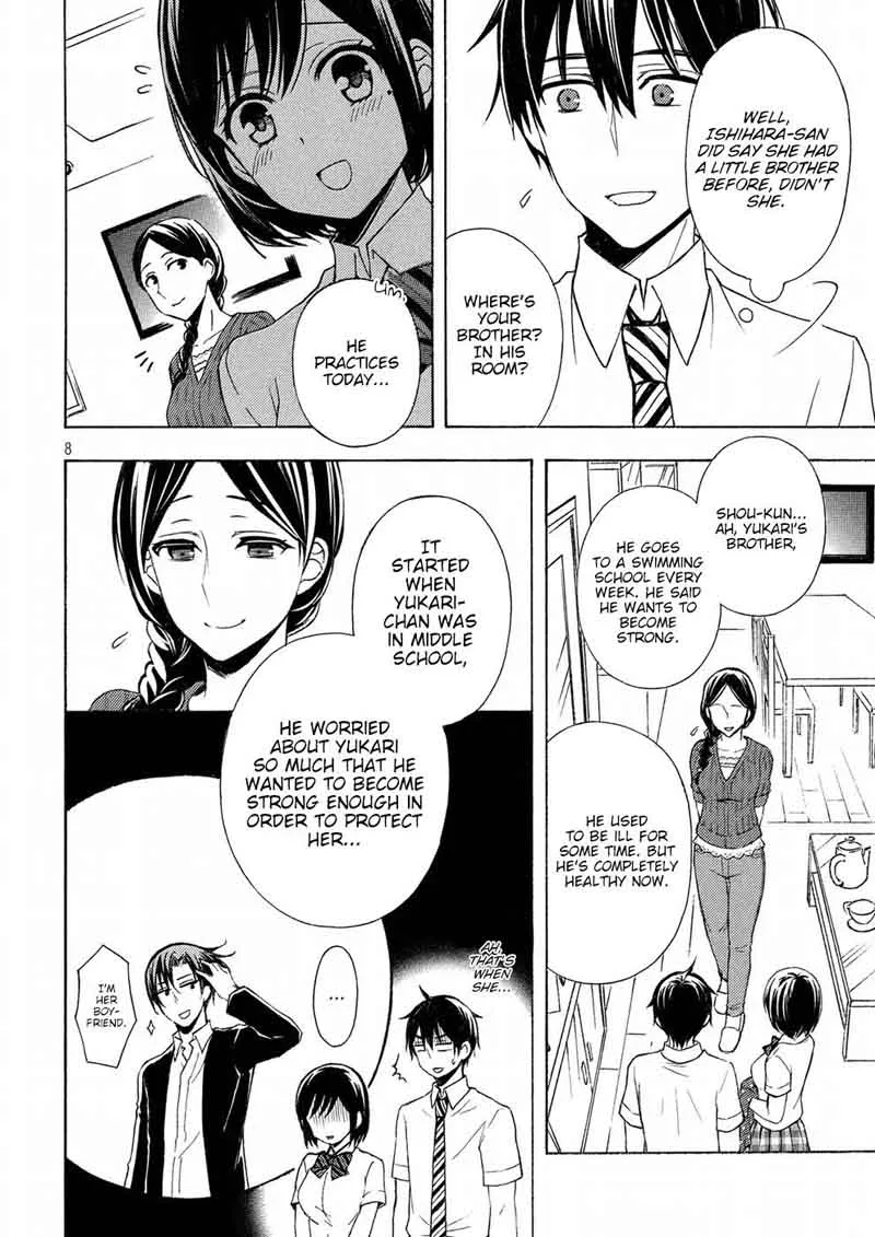 Watari-kun no xx ga Houkai Sunzen Chapter 34 page 8