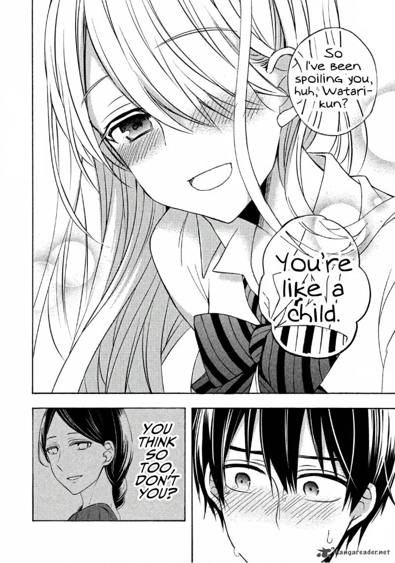 Watari-kun no xx ga Houkai Sunzen Chapter 35 page 26