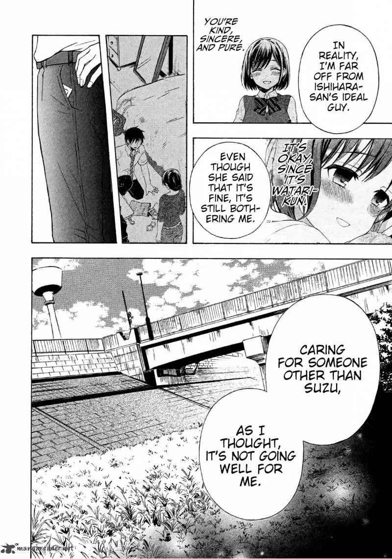 Watari-kun no xx ga Houkai Sunzen Chapter 35 page 24