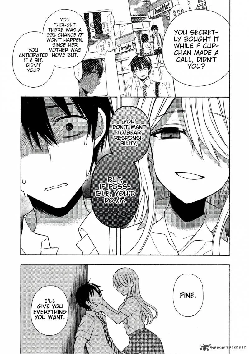 Watari-kun no xx ga Houkai Sunzen Chapter 35 page 19