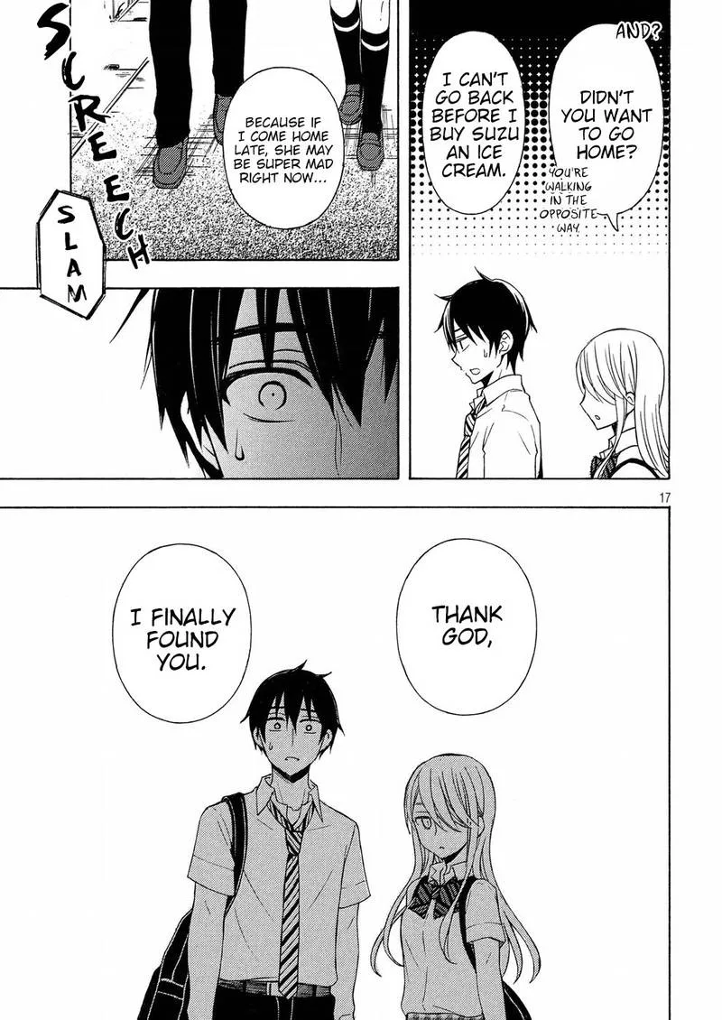 Watari-kun no xx ga Houkai Sunzen Chapter 36 page 17