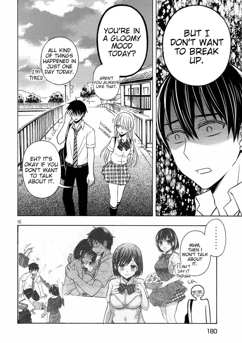 Watari-kun no xx ga Houkai Sunzen Chapter 36 page 16
