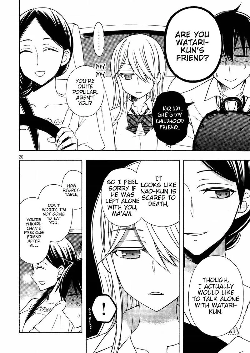 Watari-kun no xx ga Houkai Sunzen Chapter 36 page 20