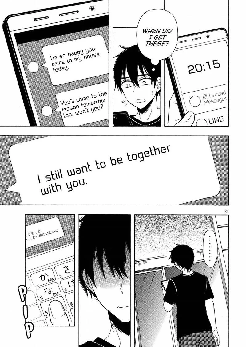 Watari-kun no xx ga Houkai Sunzen Chapter 36 page 35