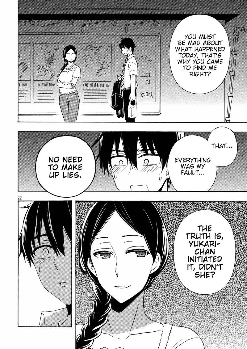 Watari-kun no xx ga Houkai Sunzen Chapter 36 page 22