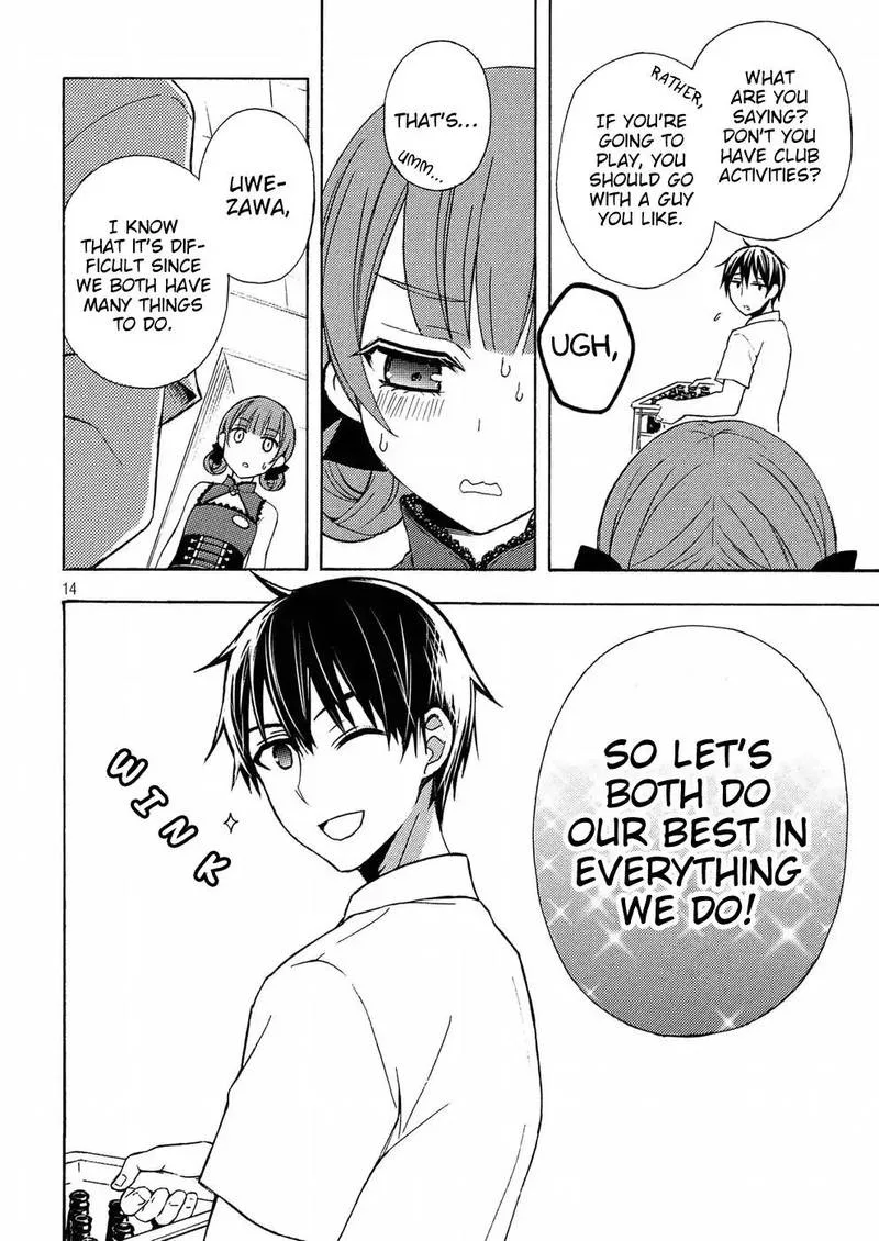 Watari-kun no xx ga Houkai Sunzen Chapter 37 page 14