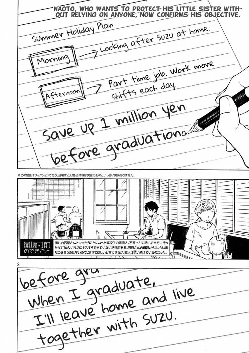 Watari-kun no xx ga Houkai Sunzen Chapter 37 page 2