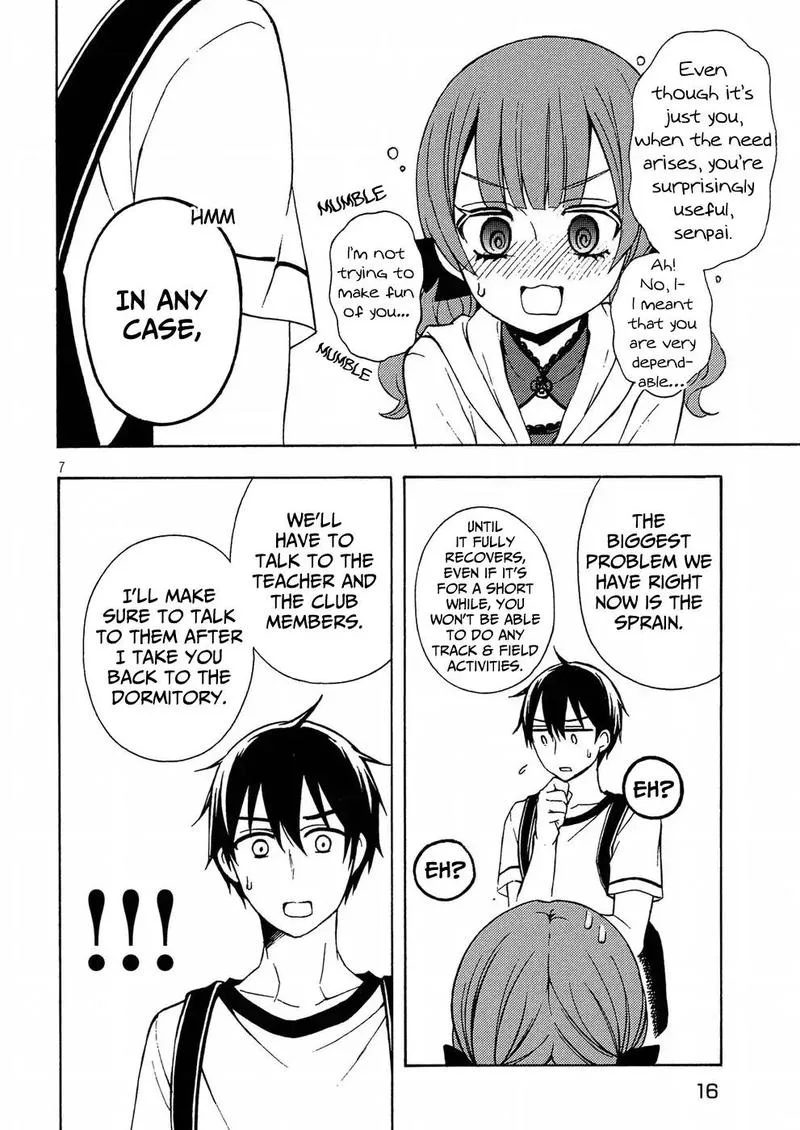 Watari-kun no xx ga Houkai Sunzen Chapter 38 page 7