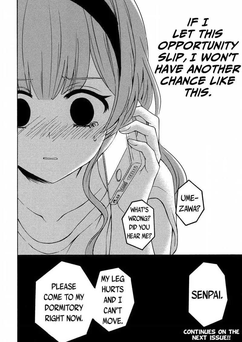 Watari-kun no xx ga Houkai Sunzen Chapter 38 page 31
