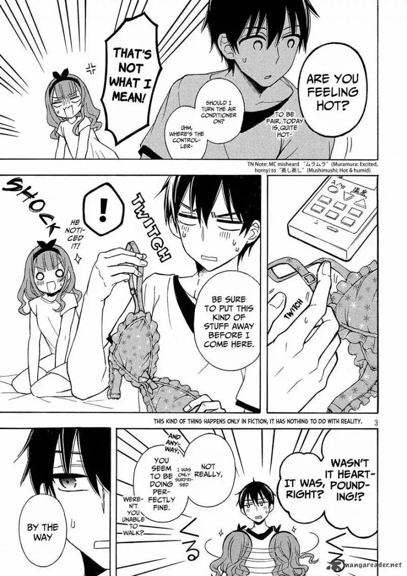Watari-kun no xx ga Houkai Sunzen Chapter 39 page 3