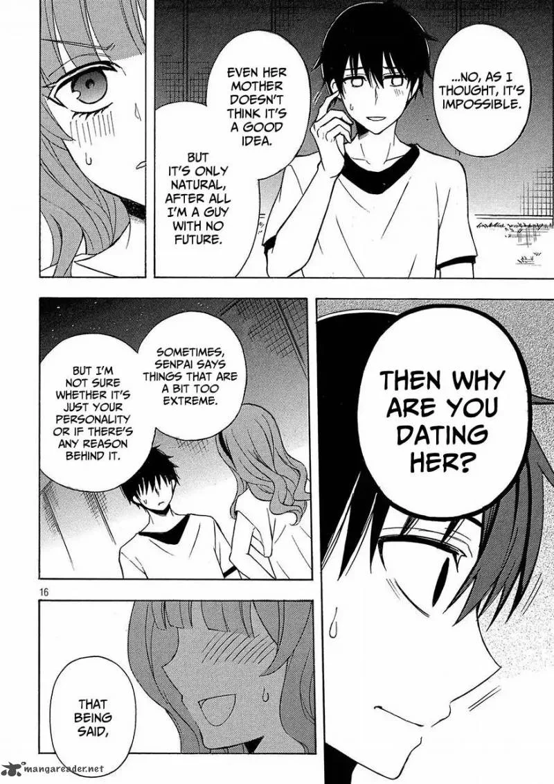 Watari-kun no xx ga Houkai Sunzen Chapter 39 page 16