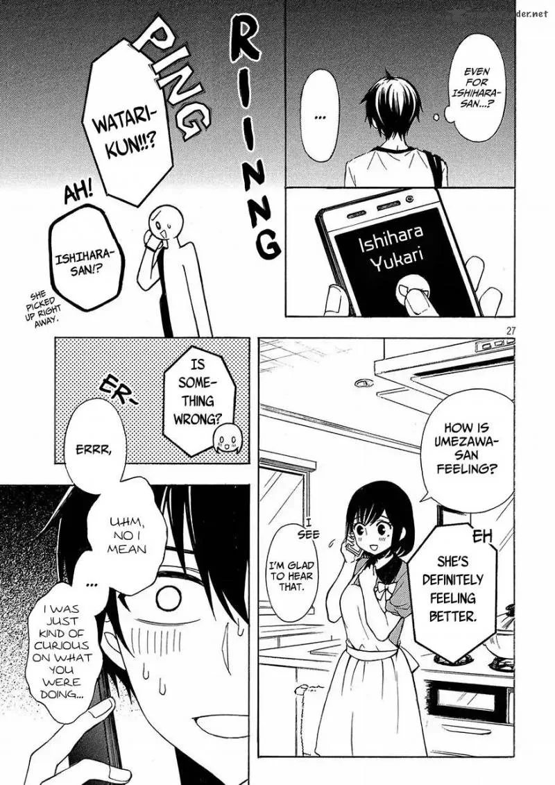 Watari-kun no xx ga Houkai Sunzen Chapter 39 page 27